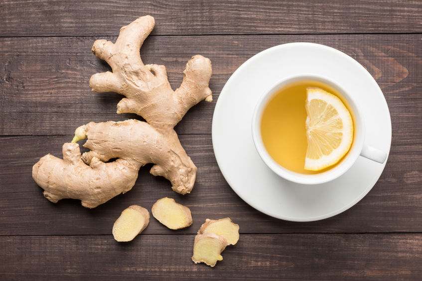 Try ginger for an upset stomach