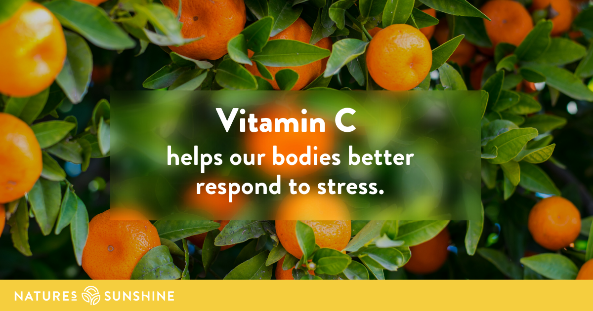 Vitamin C for stress management