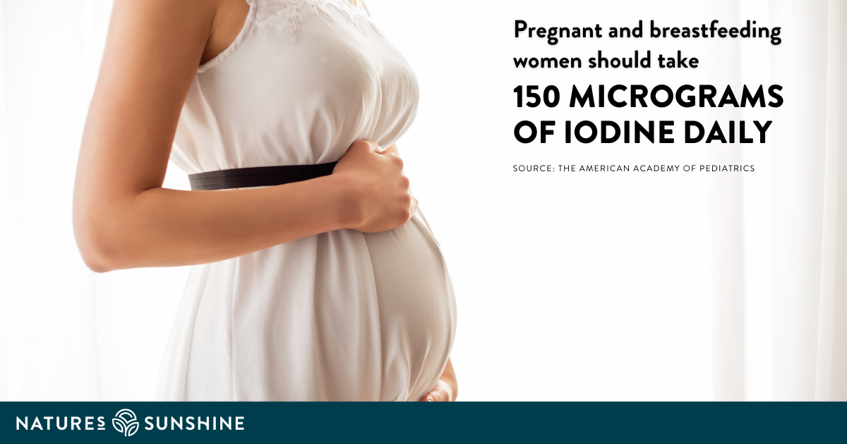 Breastfeeding and iodine