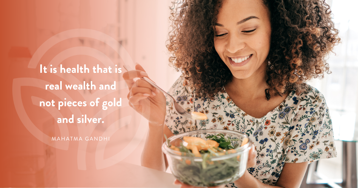 Real wealth lies in your health