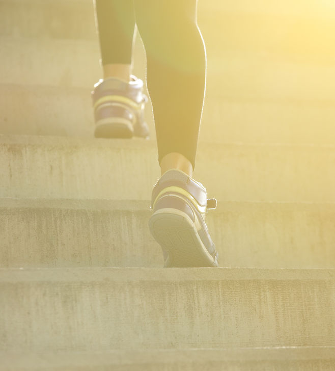 Take the stairs to build healthy joints