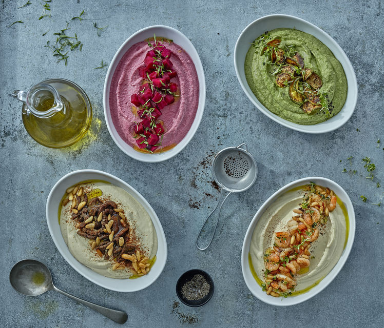 Zucchini hummus