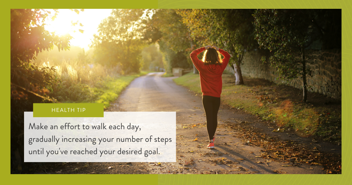 Take more steps