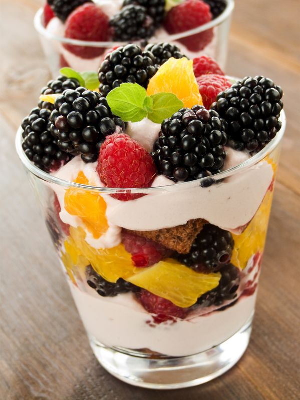 Load up on probiotics with yogurt