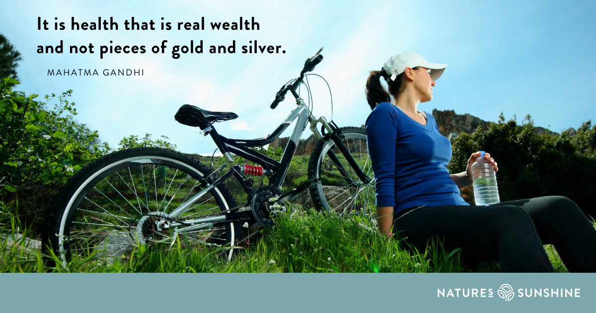 Health is the real wealth