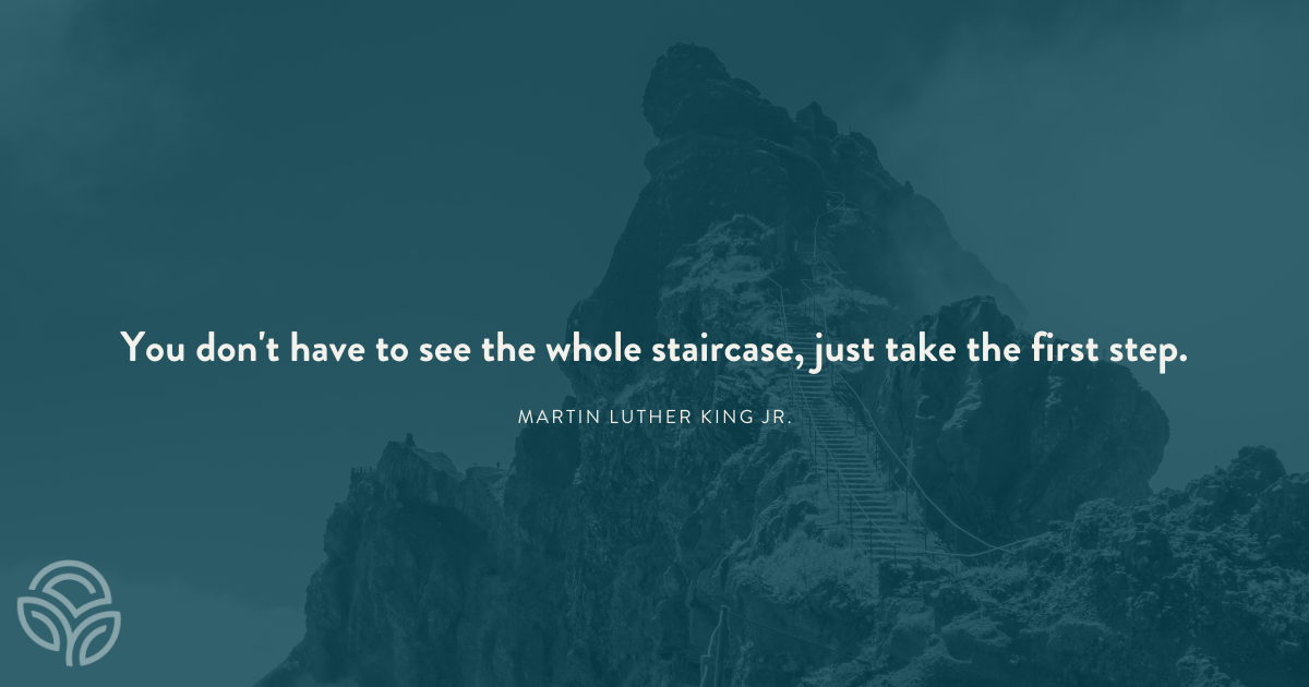 One step at a time